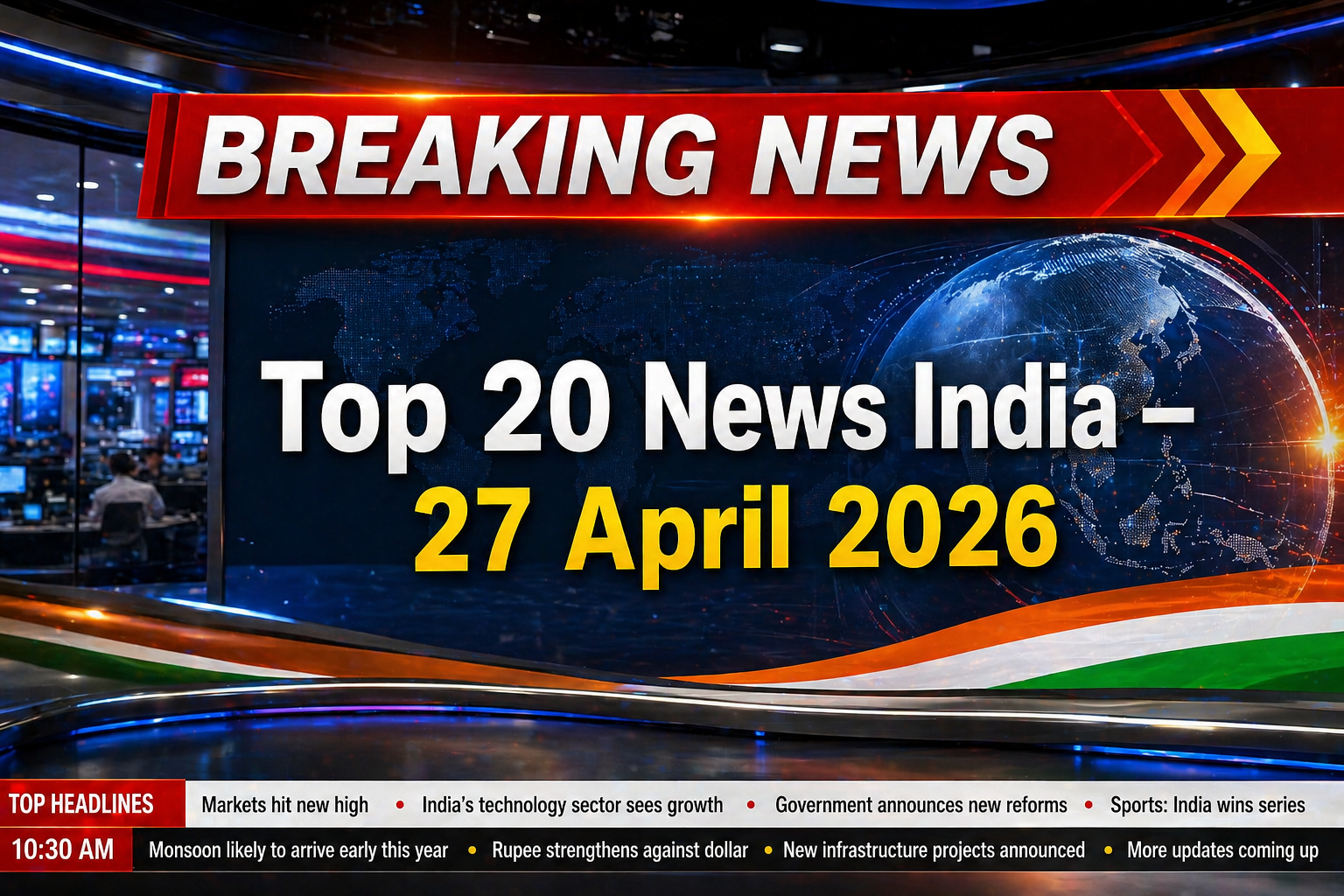  Breaking News India Today Top 20 Headlines 